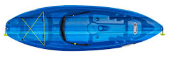 Pelican Sentinel 80X sit-on-top Kayak