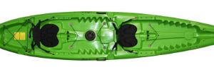 Azul Solaris 14’ Tandem Kayak (Green) - Image 2