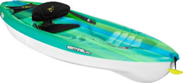 Pelican Sentinel 100X sit-on-top Kayak (Green)