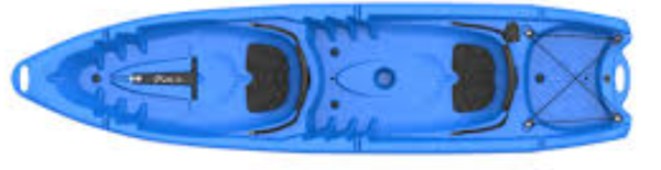 Azul Sun Quad 11 Kayak (Blue)