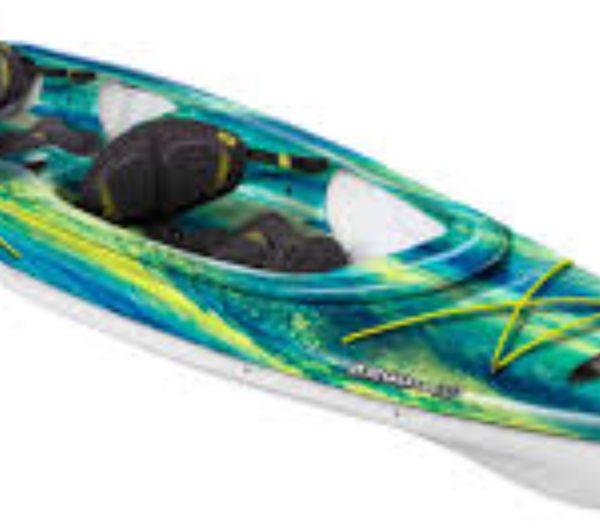 Pelican Argo 136XP (Tandem) sit-inside Kayak Borealis/White - Image 2