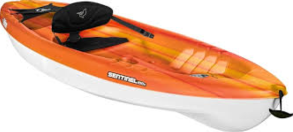 Pelican Sentinel 100X sit-on-top Kayak (Orange)