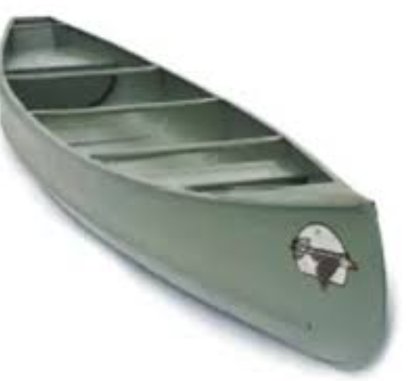 Grumman 17’ Square Stern Canoe (Hunter Green) - Image 2