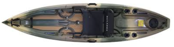 Nucanoe Flint 11 Fishing Kayak (Army Camo)