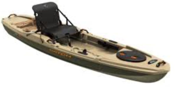 Pelican Catch 120 Classic fishing Kayak (Khaki)