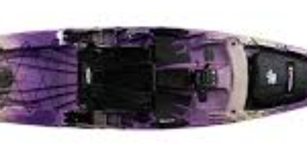 Perception Showdown 11.5 Pedal drive fishing Kayak (Purple Camo) - Image 2