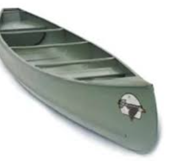 17’ Double Pointed Grumman Canoe (Green) - Image 2