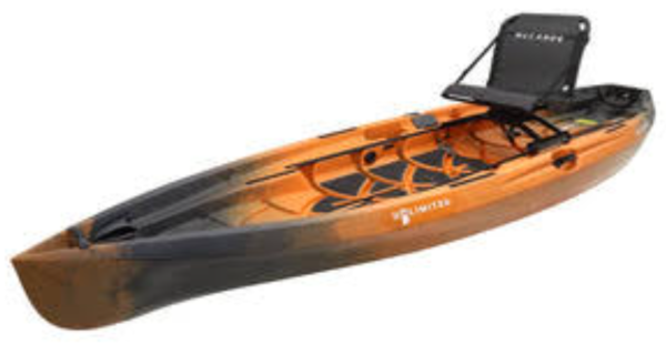 Nucanoe U12 Fishing Kayak (Hazard)