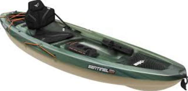 Pelican Sentinel 100X Angler sit-on-top (Green/Silver)