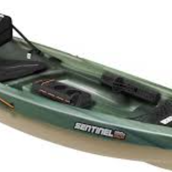 Pelican Sentinel 100X Angler sit-on-top (Green/Silver) - Image 2