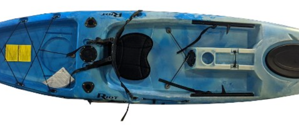 Riot Escape 12 Tandem fishing Kayak (Sky) - Image 2