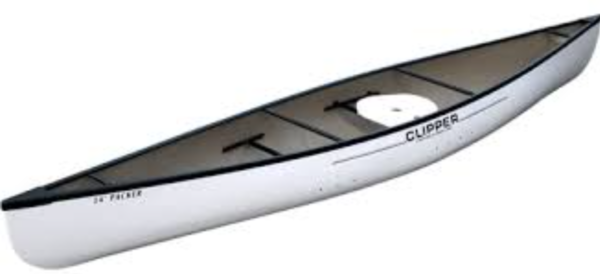 Clipper Packer 14' Fiberglass Canoe (Ice Blue)